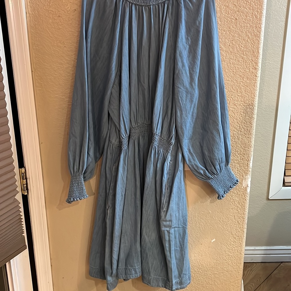 Denim long sleeve dress - Picture 3 of 3